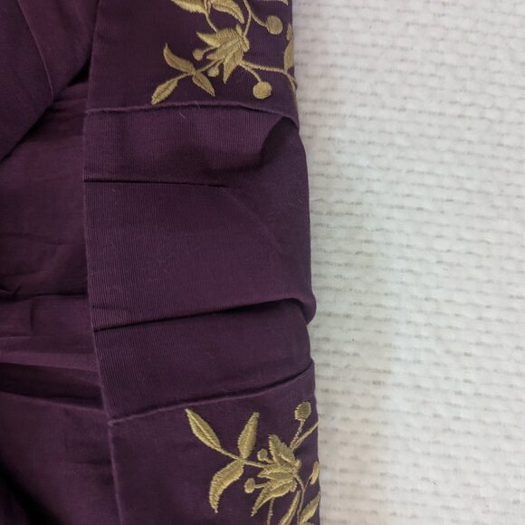 Purple and Gold Swing Bolero Jacket by Odille - Picture 6 of 9